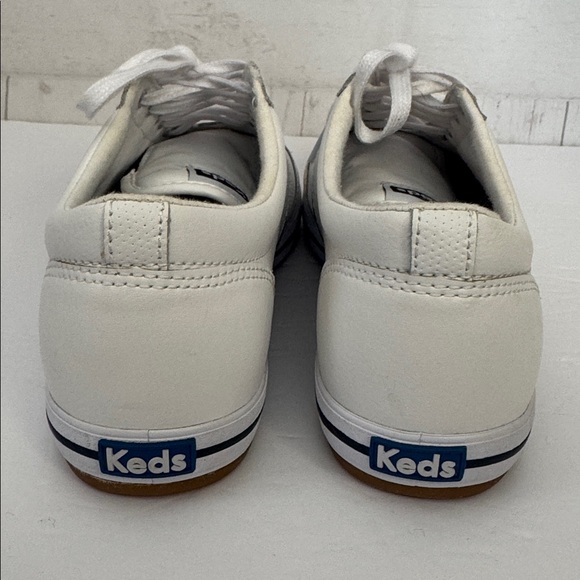 Keds White Leather Sneakers Keds Women’s White Leather Sneakers Athletic Shoes
